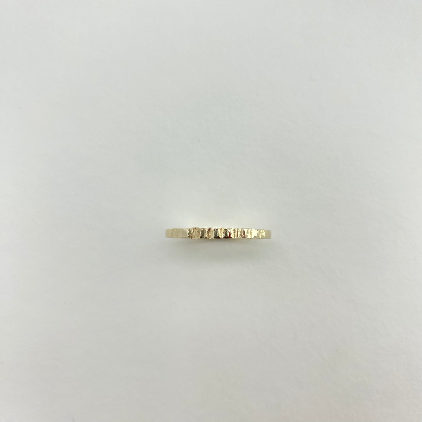 Hammer Gold Ring