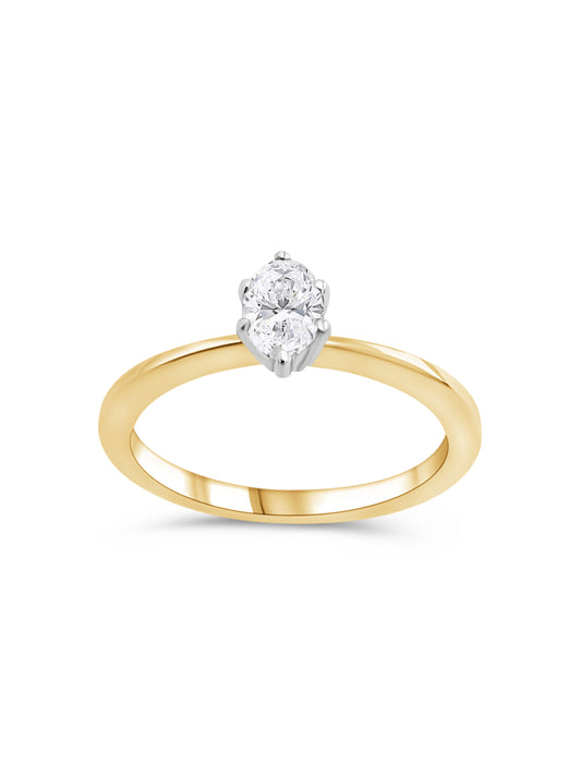 Oval Diamond Ring