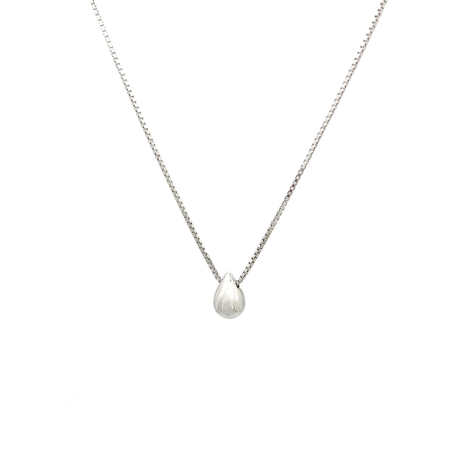 Drop Silver Small Necklace