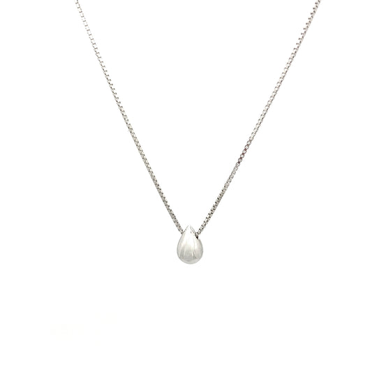 Drop Silver Small Necklace